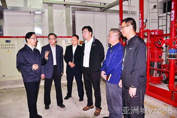 集团领导带队前往亚洲城yzc88工业区检查安全生产
