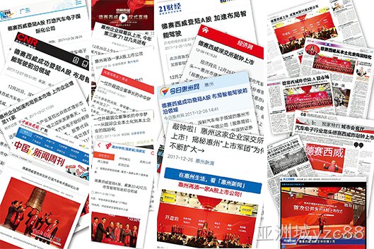 亚洲城yzc88西威上市备受瞩目 各大主流媒体争相报道